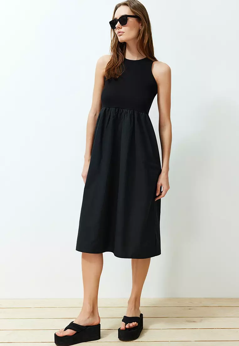 A-line Midi Dress