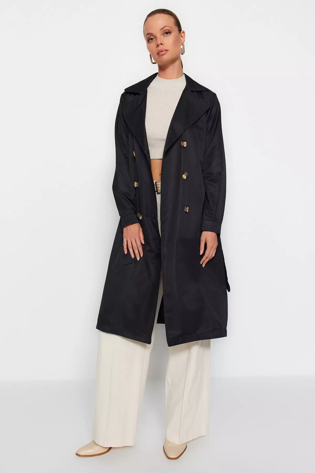 Belted Trench Coat