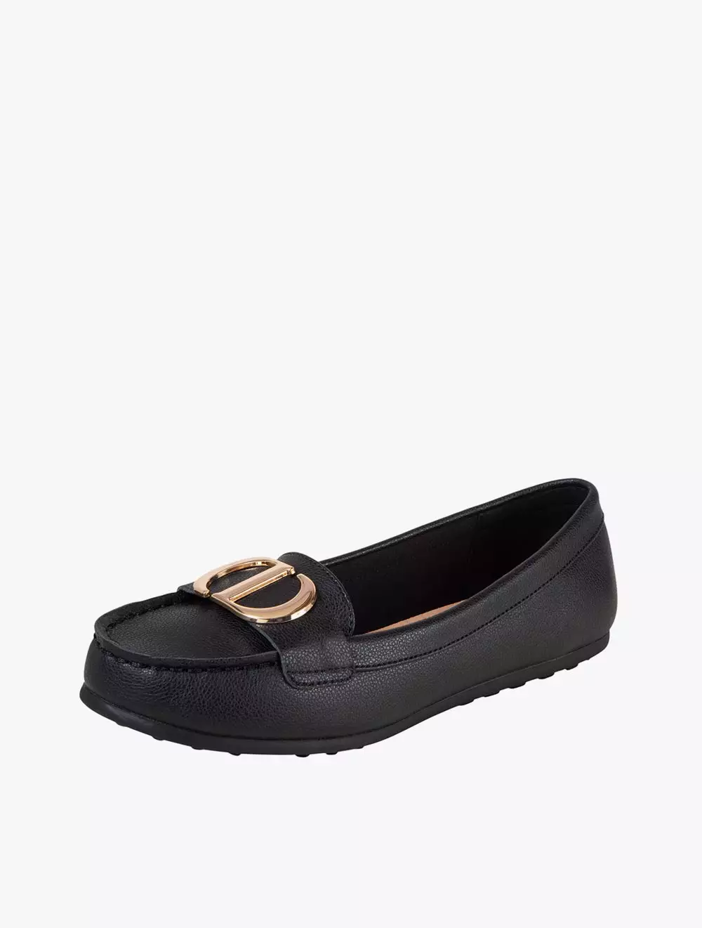Payless Comfort Plus by Predictions Womens Febee Moccasins - Black_15