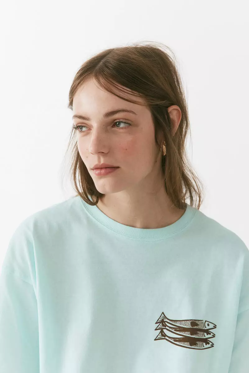 Oversized printed T-shirt