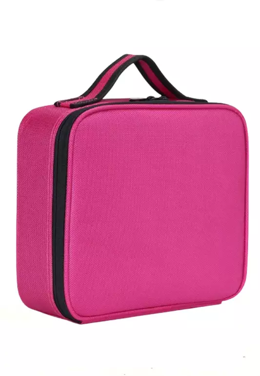 Elmar Tas Organizer Make Up Wanita Kosmetik Multifungsi Material Polyester ORIGINAL - Pink
