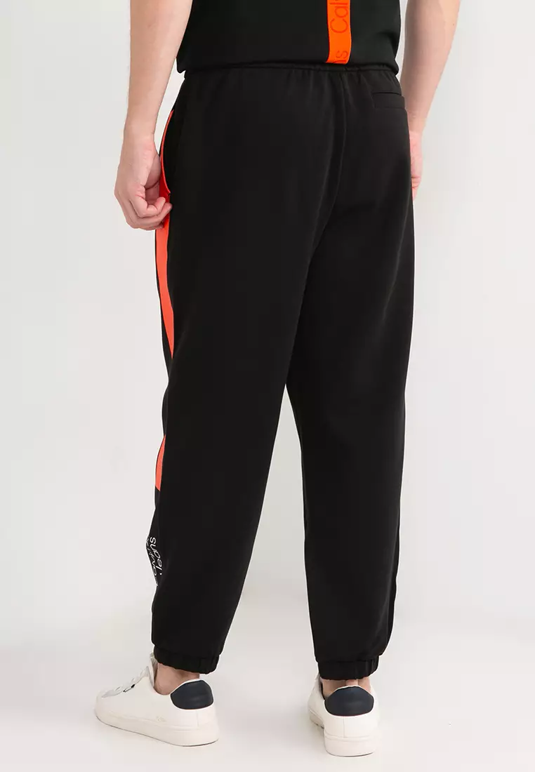 Calvin klein grey deals and orange joggers