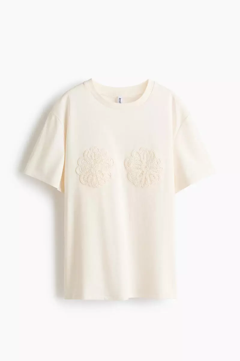 Appliquéd T-shirt