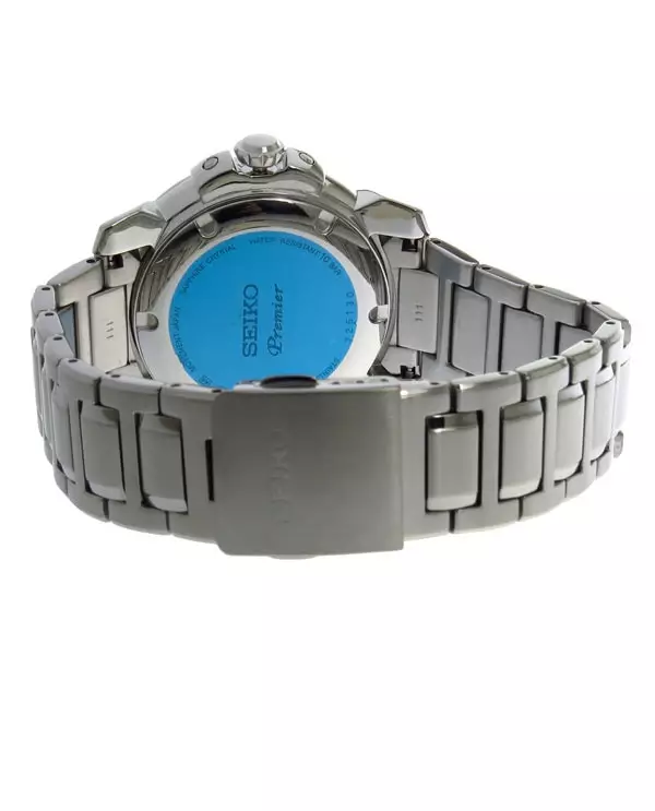 Premier Kinetic Perpetual Calender SNP139P1 Silver White Stainless Steel