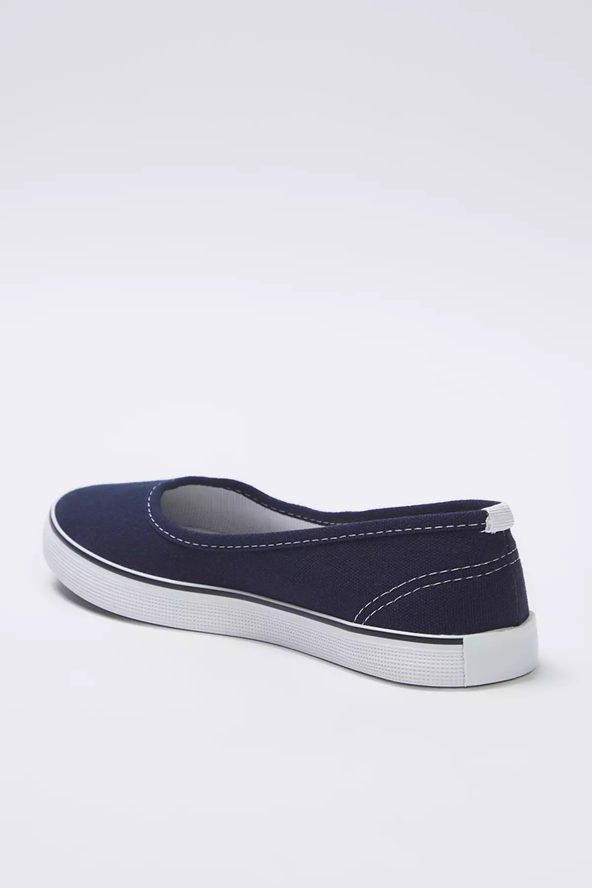 Women's Sports Babet With Contrast Stitching Detail In Navy Blue Takss25Be00049
