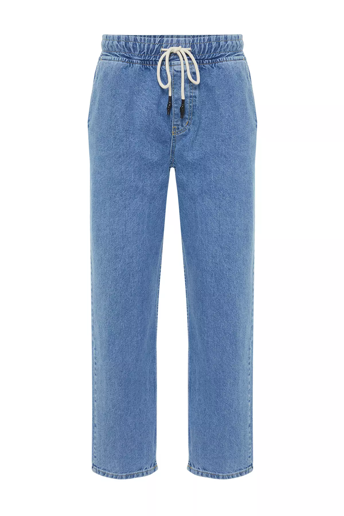 Elastic Waist Jeans