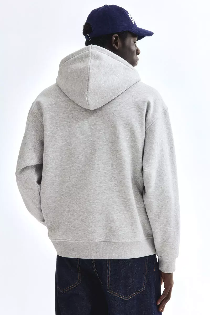 Loose  Fit Zip-through hoodie