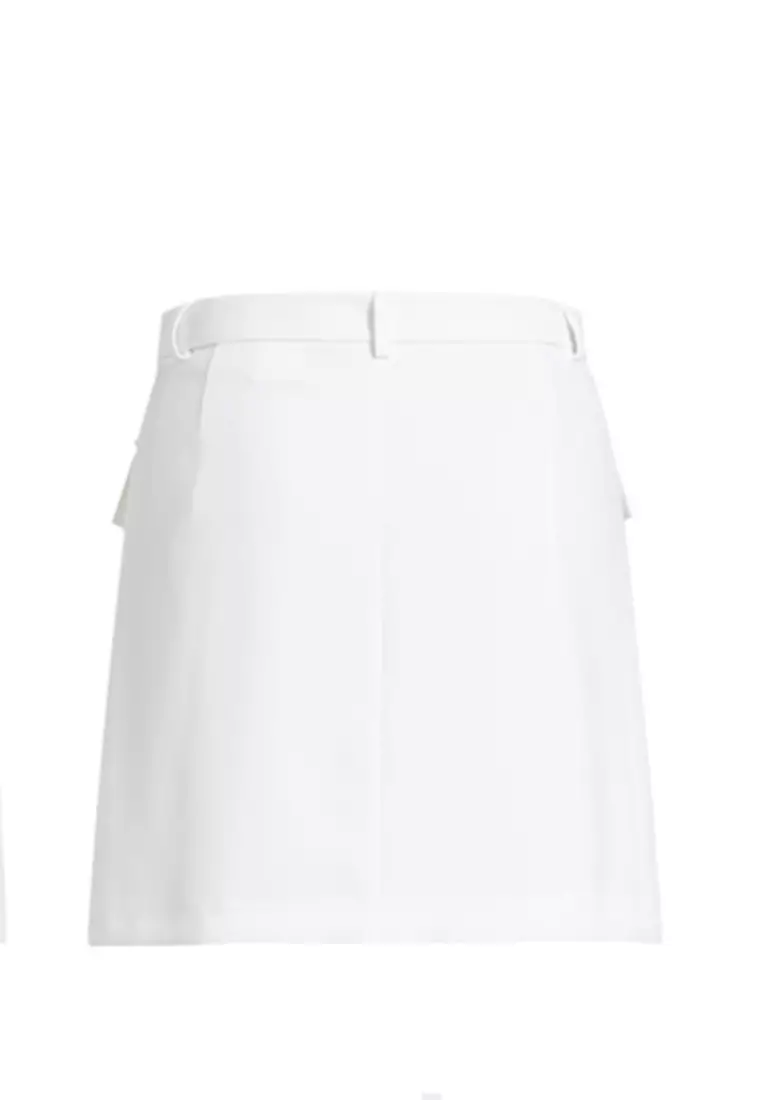 A-Line Short Skirt with Front Pockets