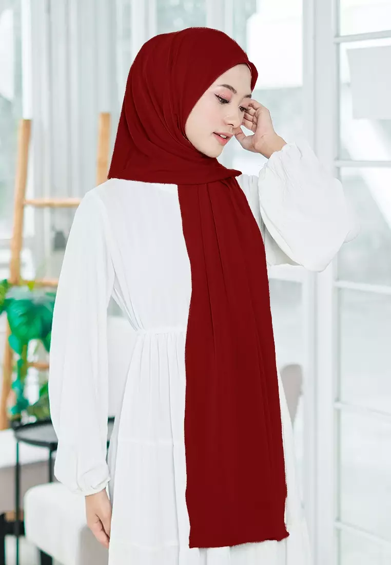 HIJAB INSTAN QILA - MAROON