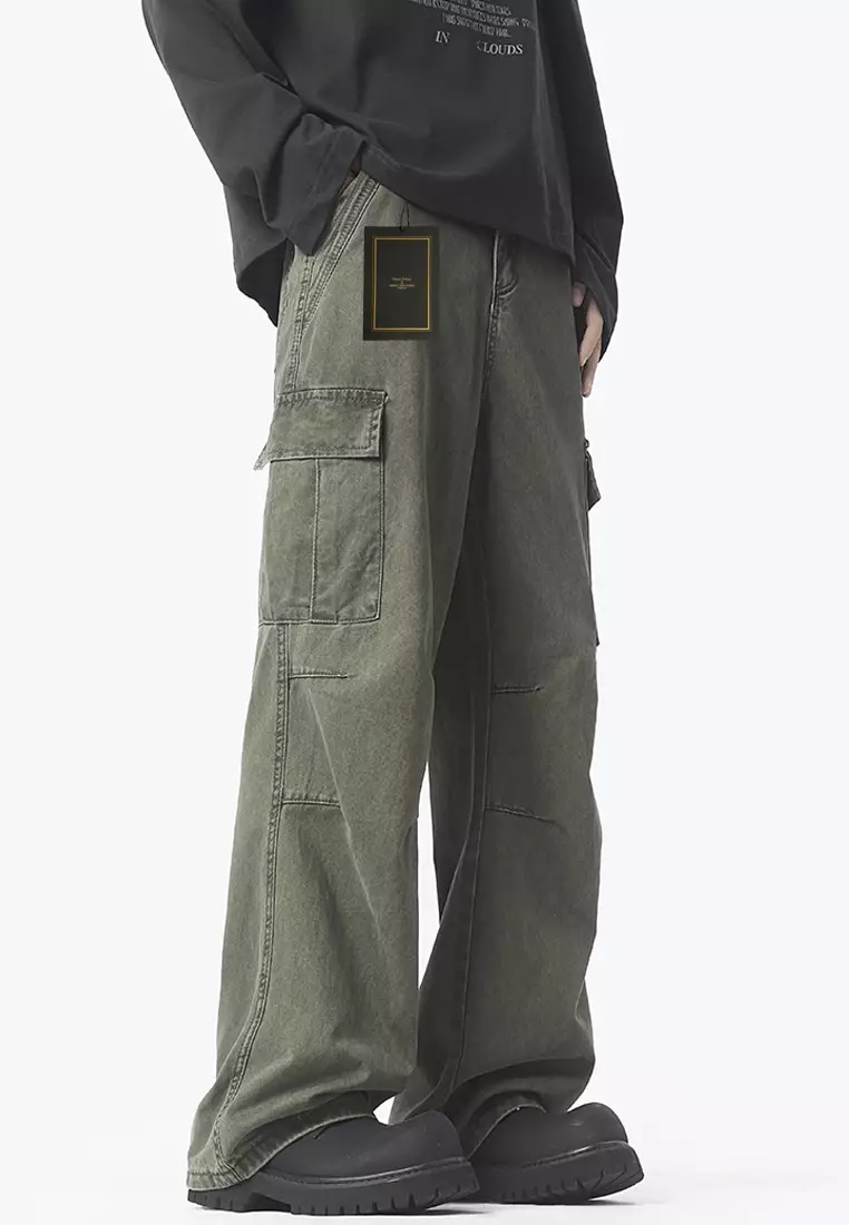 Multi Pocket Cargo Pants LK-XTD528