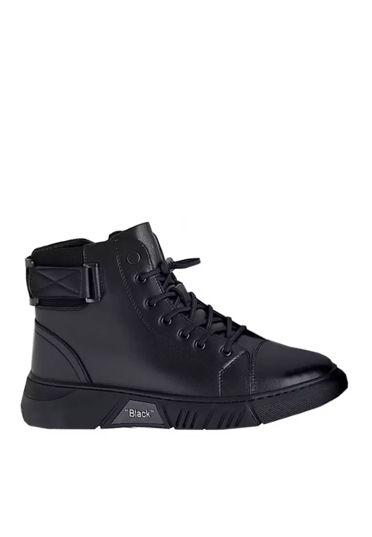 Discount on Twenty Eight Shoes  shoes - SKU: VANSA Fashion Cow Leather High-Top Mid Boots VSM-B3789