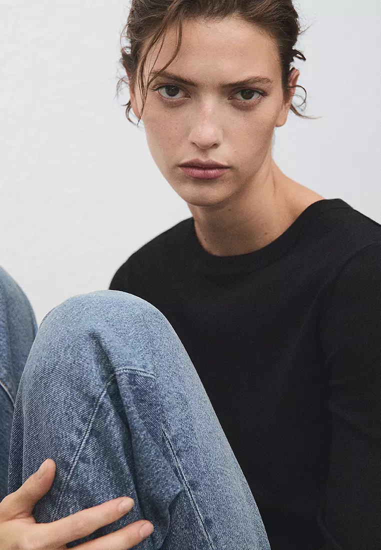 Long Sleeves Cotton T-Shirt