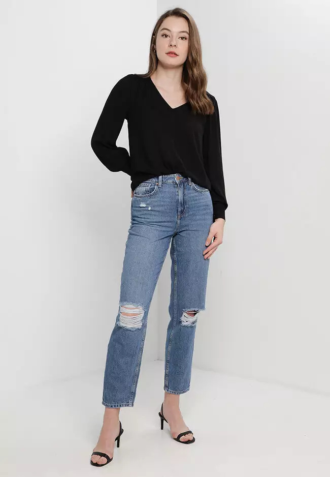 Girlfriend hot sale jeans zara