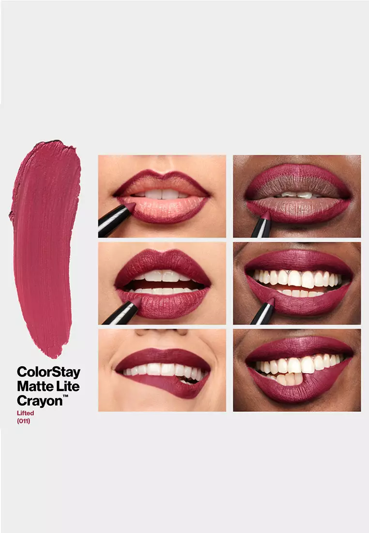 Revlon ColorStay Matte Lite Crayon™ All-Day Wear, Smudge-Proof, Water-Resistant Lifted