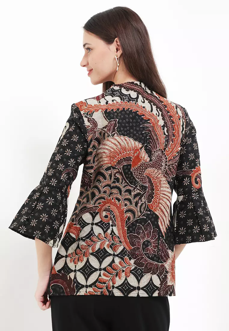 Blouse Regular Fit Batik Parang Kukilo 2