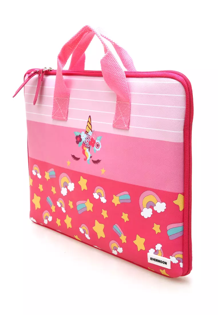 Arsy Hand Laptop Bag Animal Picture Dan Material Berkualitas - Unicorn