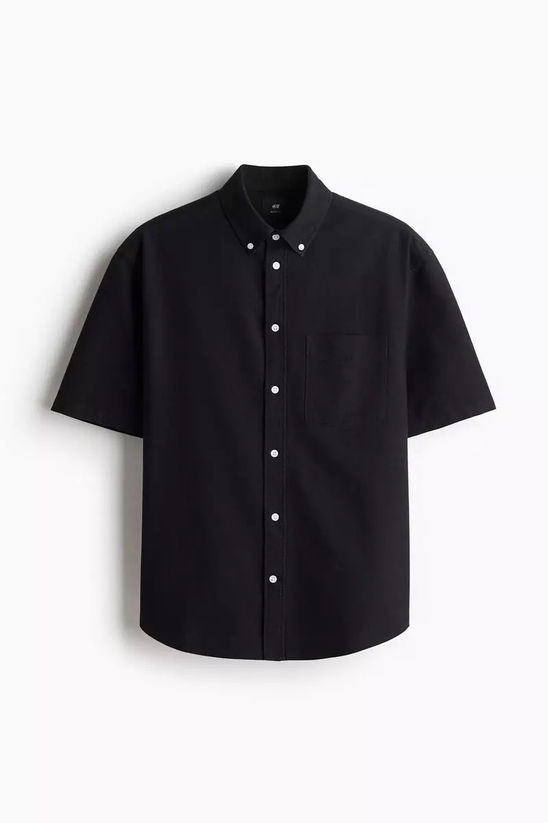 Regular Fit Short-sleeved Oxford shirt