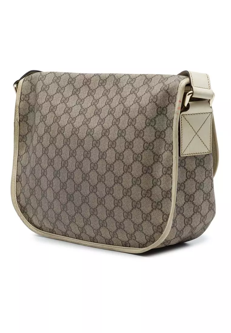 Pre-Loved Gucci Gg Supreme Crossbody