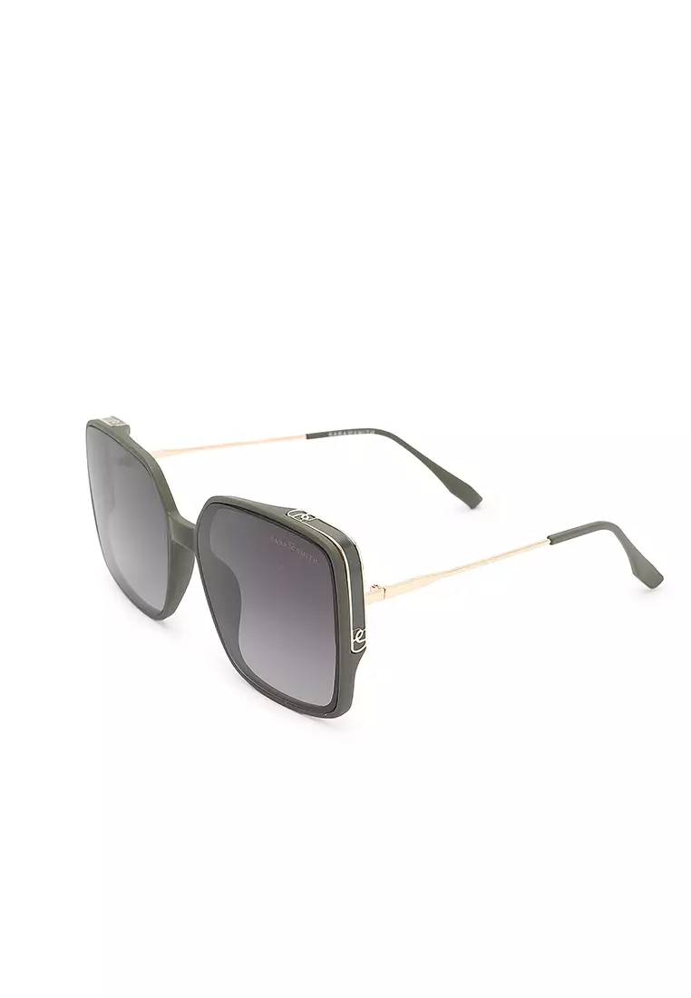 Unisex Fashion Sunglasses - Sand Mud Green