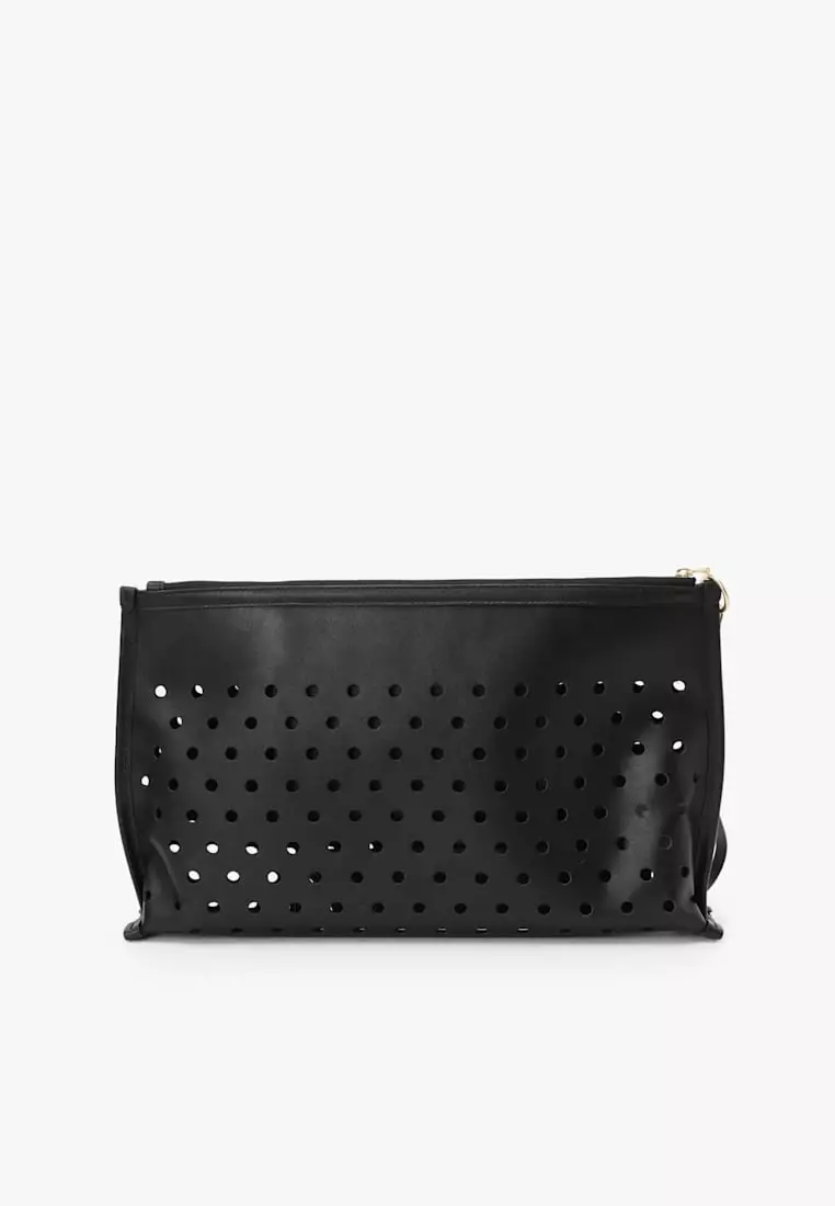 Perforated Leather Pouch