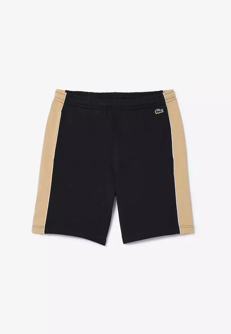 Color-Block Fleece Shorts
