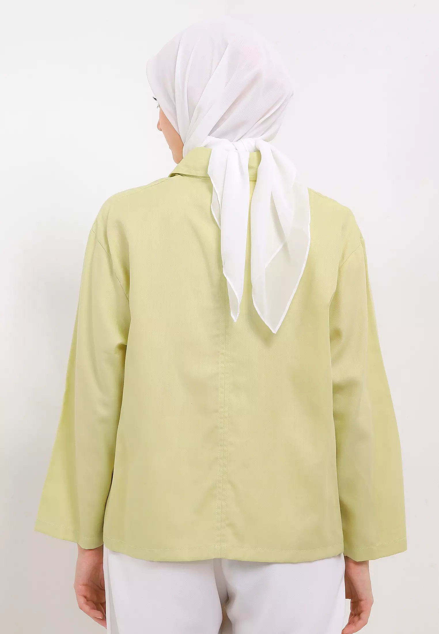 MFMW Sharline Atasan Blouse Lime