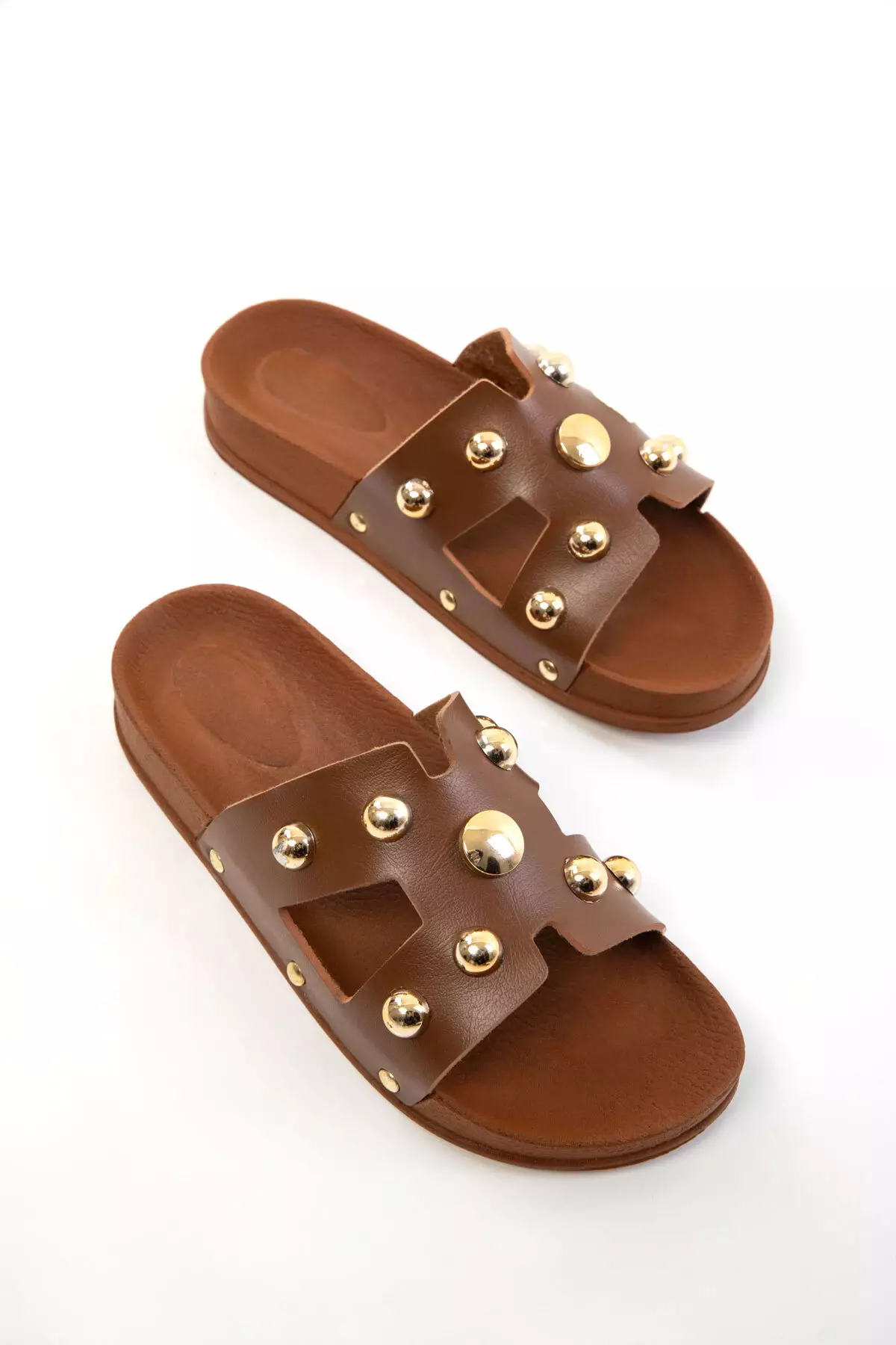 Tan Women's Slippers 20661