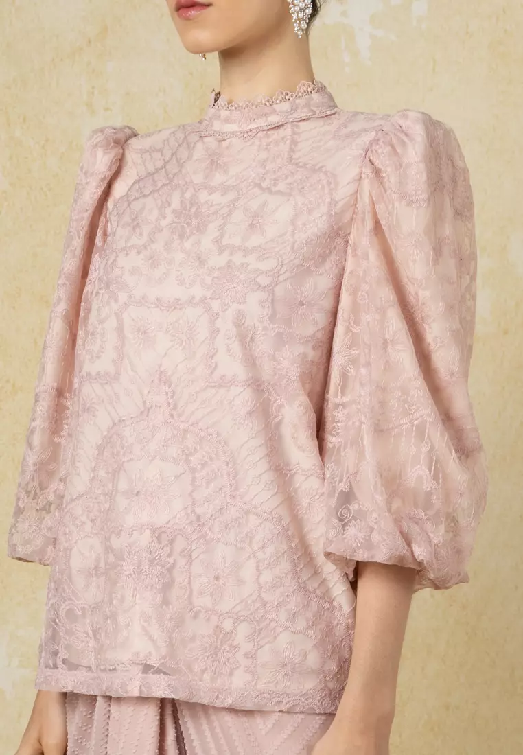 Asmara Kurung Kedah Lace Set