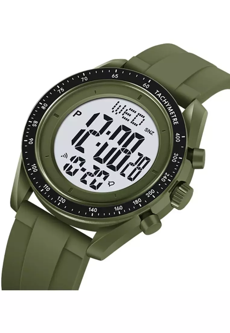 Jam Tangan Digital Pria Waterproof Many Function Strap Tali Material Silicone DV61 ORIGINAL