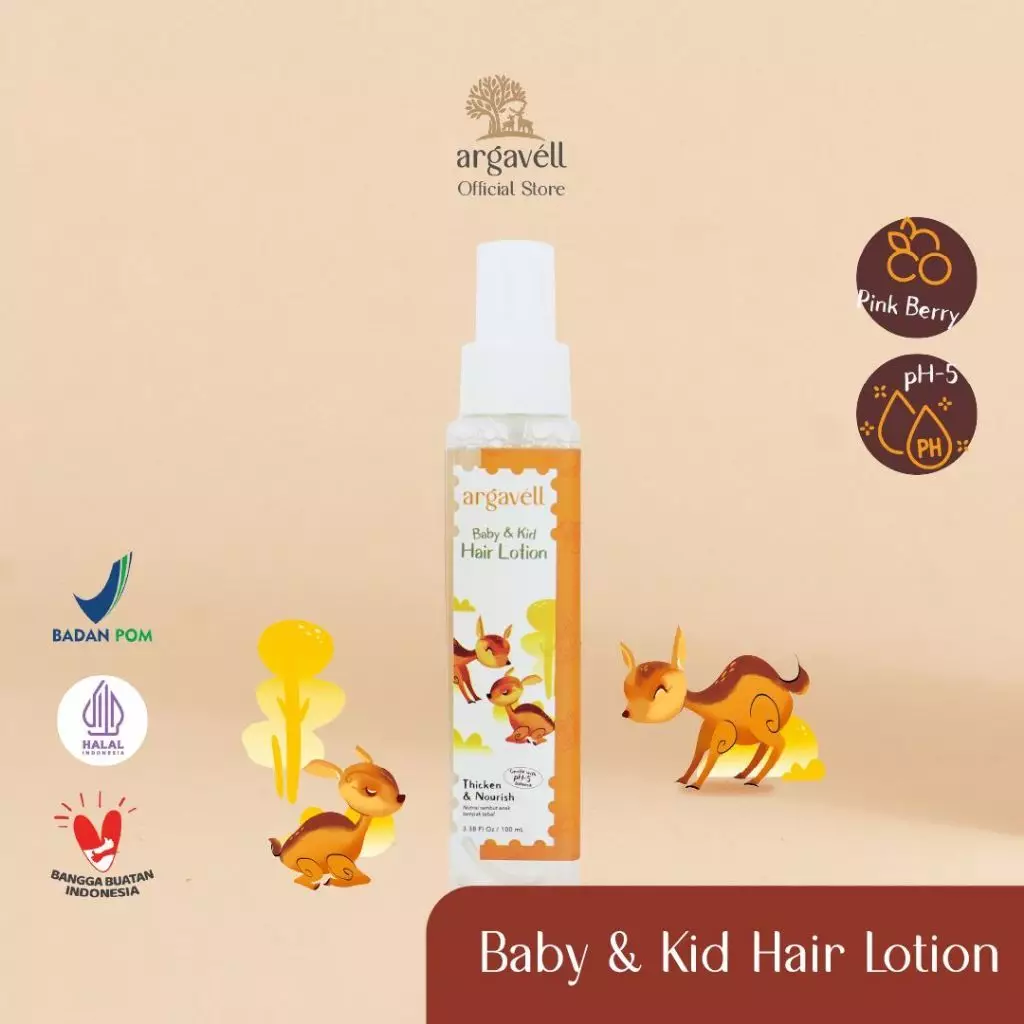ARGAVELL BABY AND KID HAIR LOTION 100ML