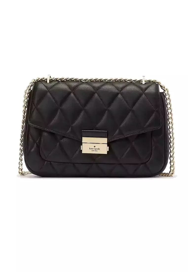 Kate spade black hotsell quilted bag