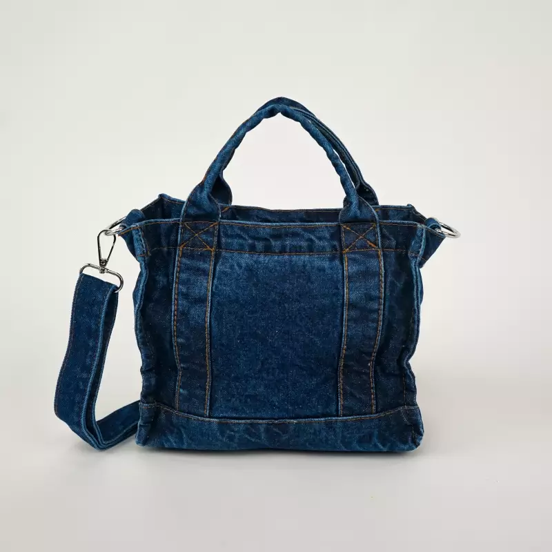 Tas Wanita Selempang Denim Kya Sling / Shoulder Bag A902A 220419 Les Femmes - Colour NAVY