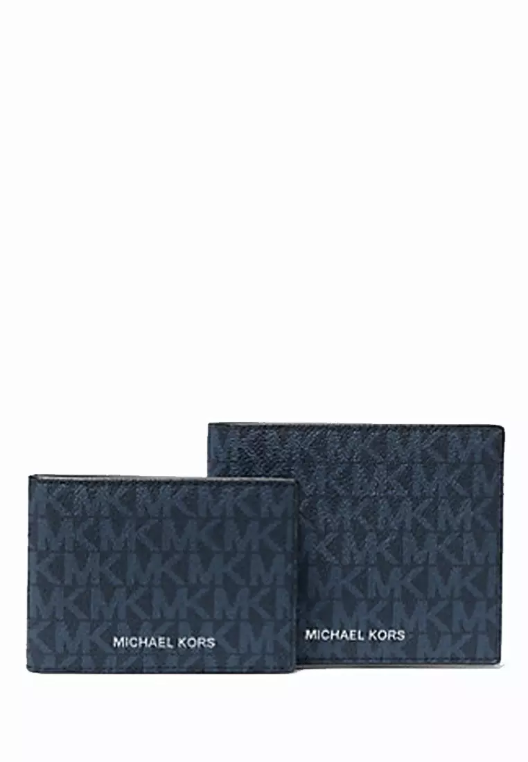 Buy Michael Kors Cooper Logo Billfold Wallet With Passcase 2025