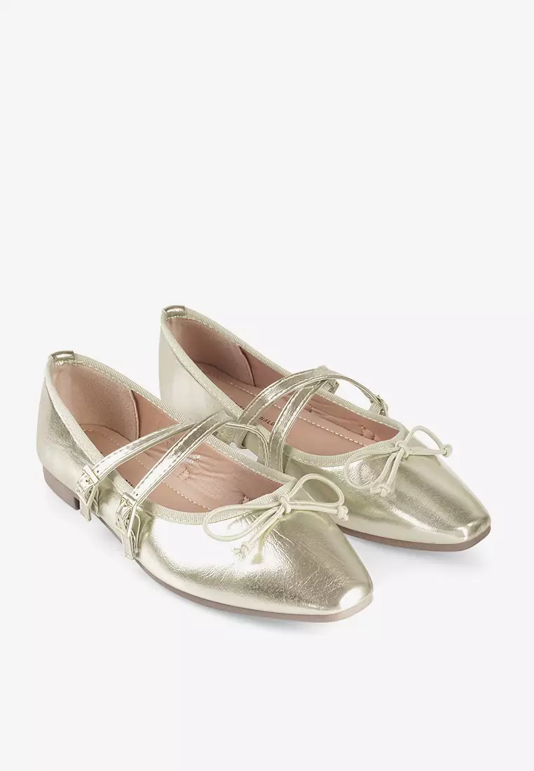 Sepatu Flat Shoes Wanita Mary Jane L.Anya