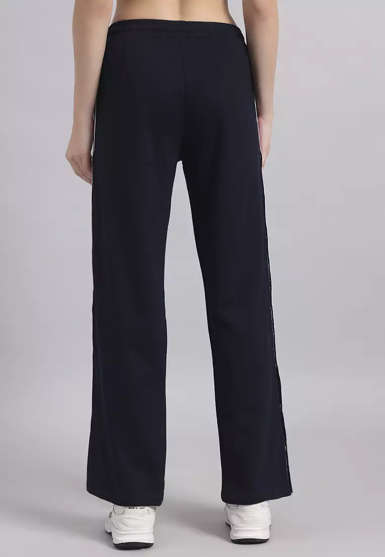 Women's Elevate Luxe Wide-Leg Performance Navy Pant