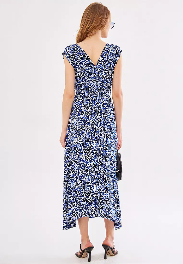 Waist Tie Wrap Dress
