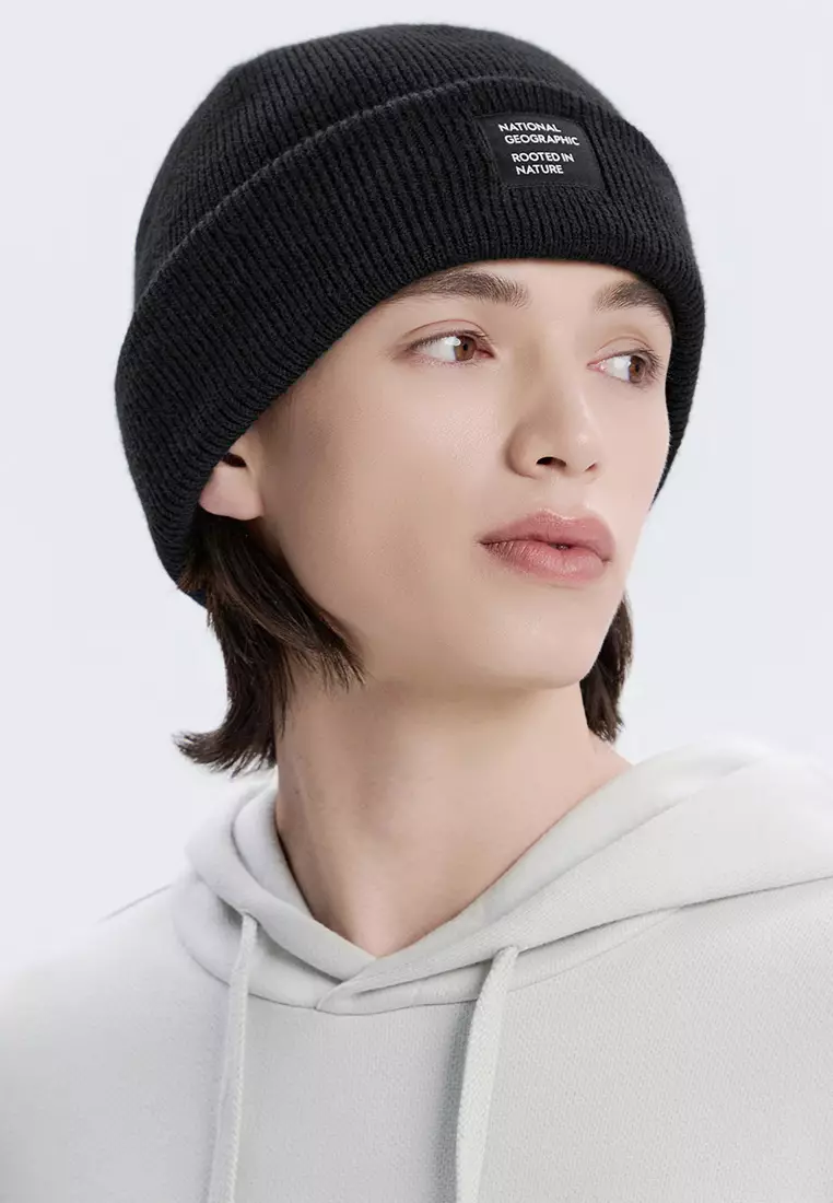 純色針織冷帽