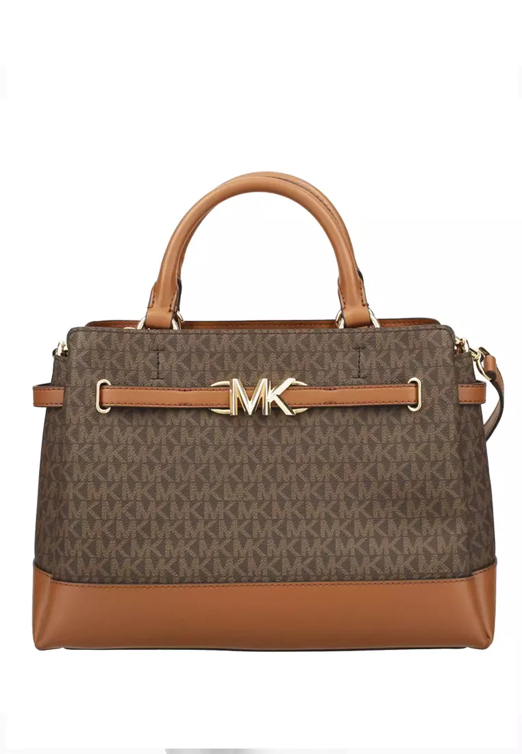 Buy Michael Kors Michael Kors Reed Large Logo Belted Satchel