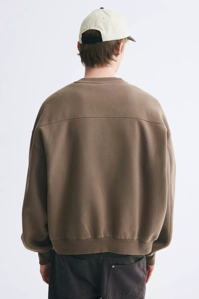 Oversized Fit Cotton sweatshirt