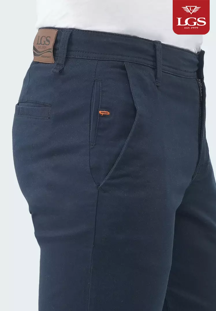LGS - Celana Panjang Pria -  Chinos Collection - Stretch Katun - Color Series - Reguler Fit - CCT.455.S055