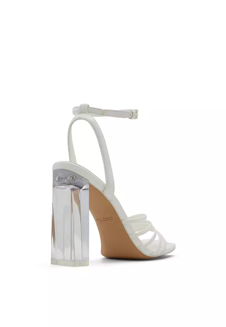 aldo clear strap heels