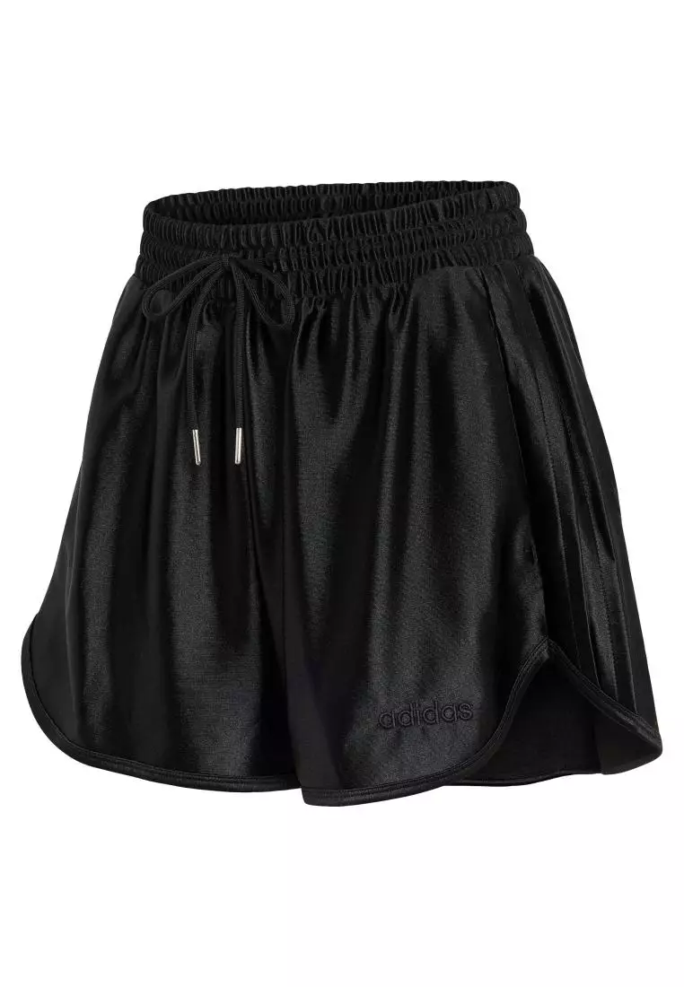 Lifestyle Seasonal Essentials Satin Shorts Women Black KH1605