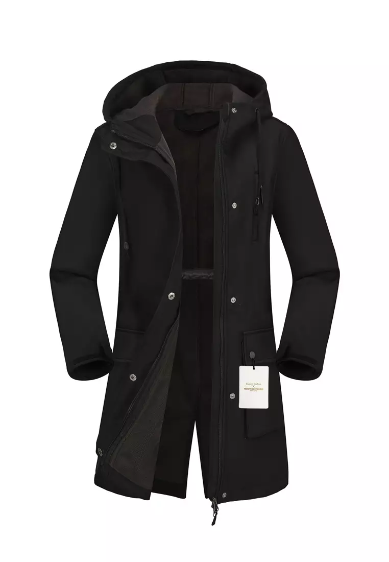 Waterproof Hood Trench Coat AD-M25F598