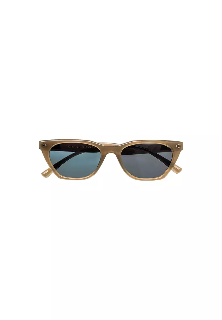 Cookie Unisex UV400 Sunglasses - Fashionable Everyday Wear - Dark Sage