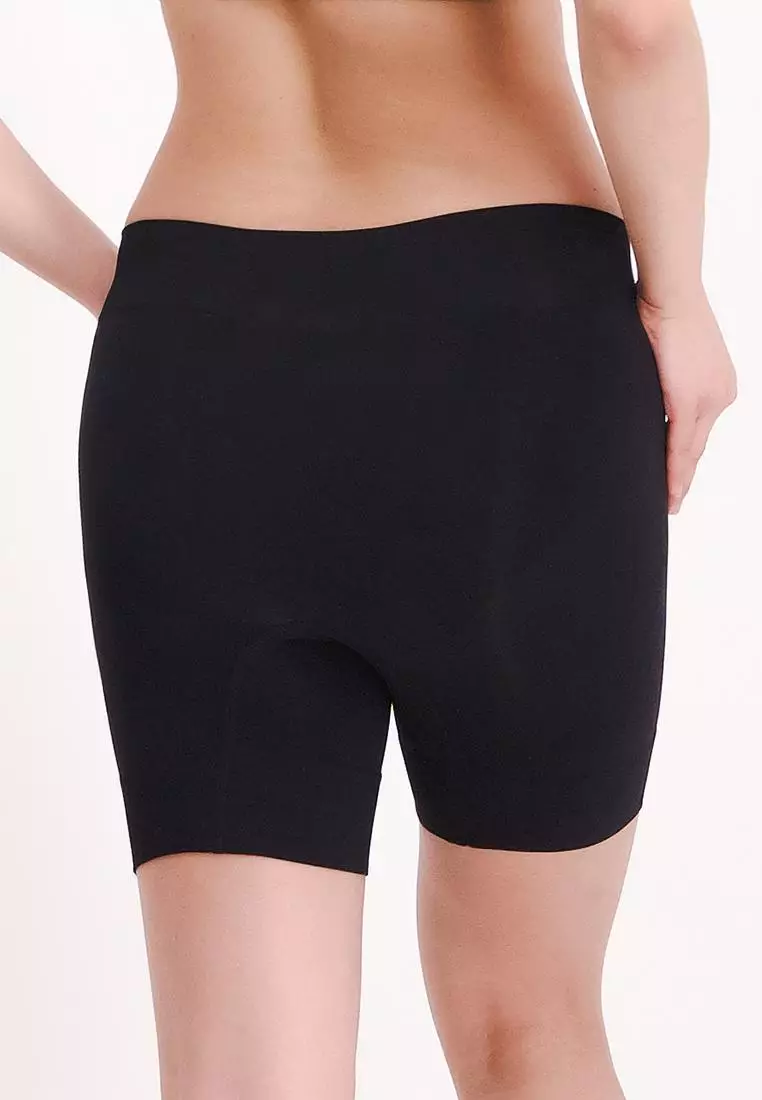 Women's Seamless Shapewear Cycling Shorts Light Support