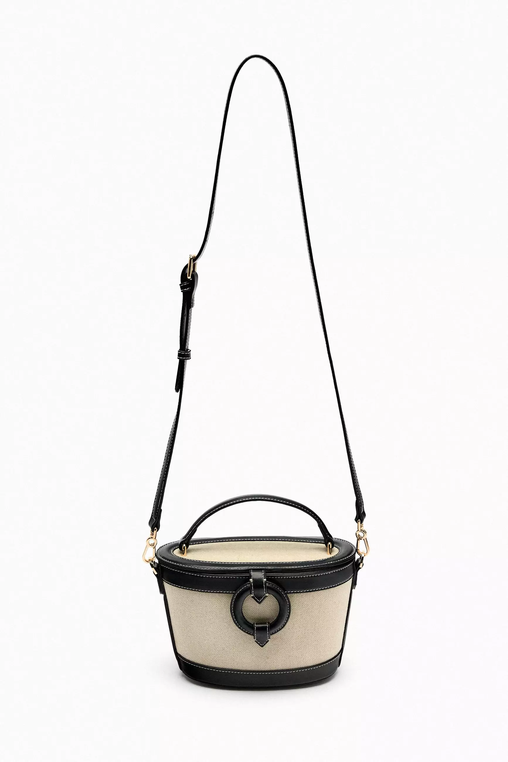 zara contrast crossbody bag