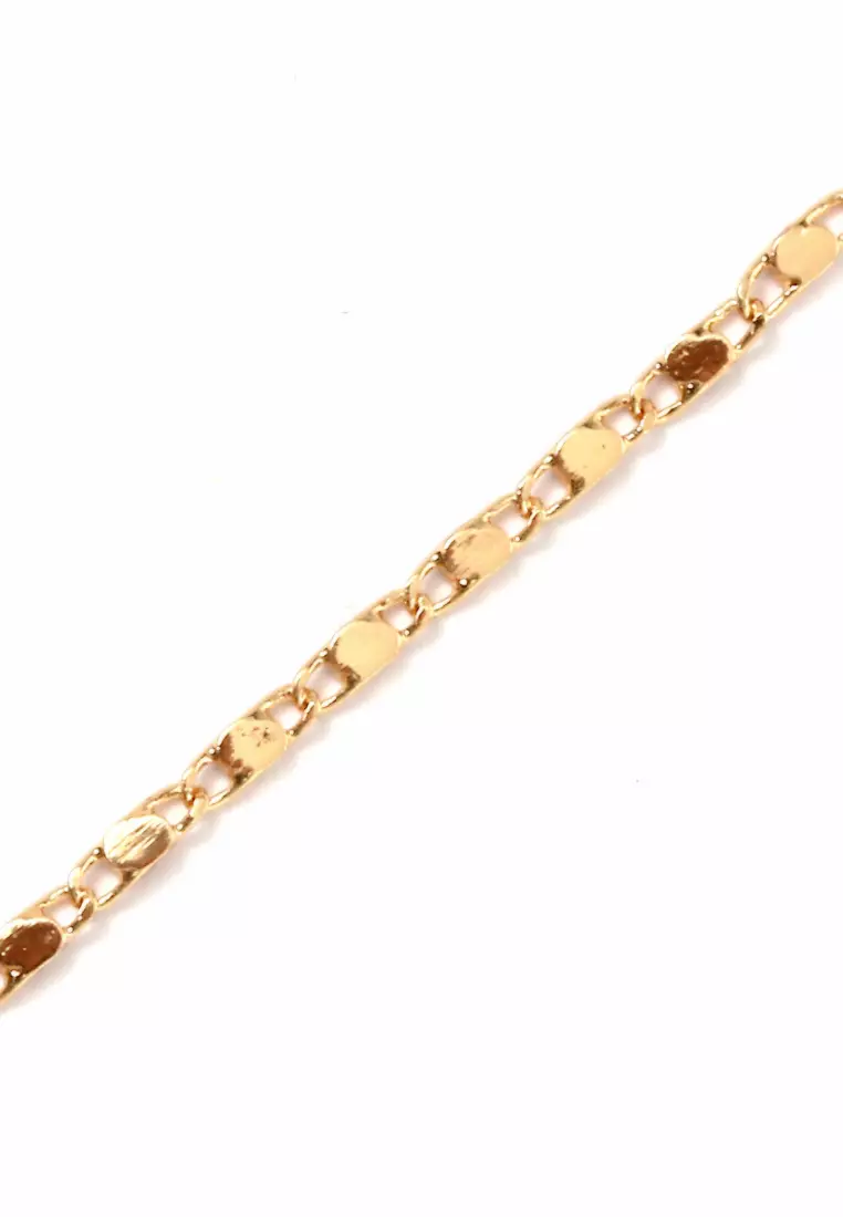 Kalung Aksesoris Wanita Bermotif Crystal Stone Design Casual Elegant Look - 128