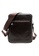 LancasterPolo brown LancasterPolo Men’s Pebbled Leather Sling Crossbody Bag 8F7BDACB83A48AGS_3