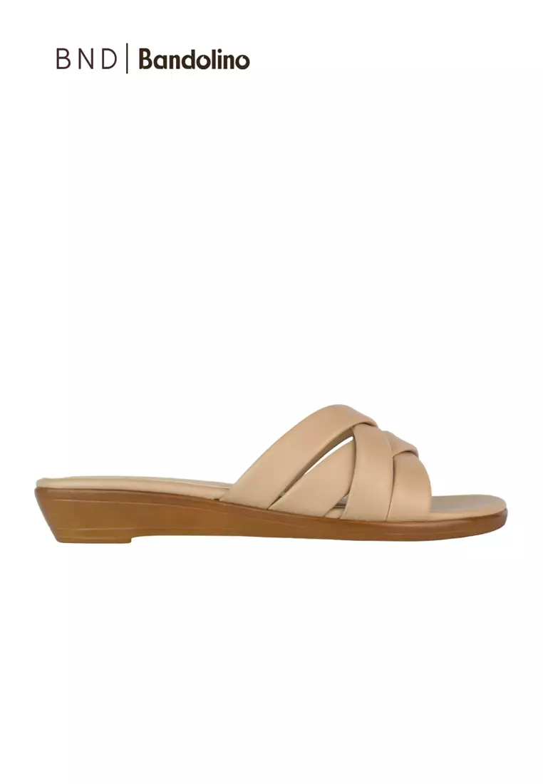 Discount on BND  shoes - SKU: BND - Bandolino Wixie Sandals 37310 Nude
