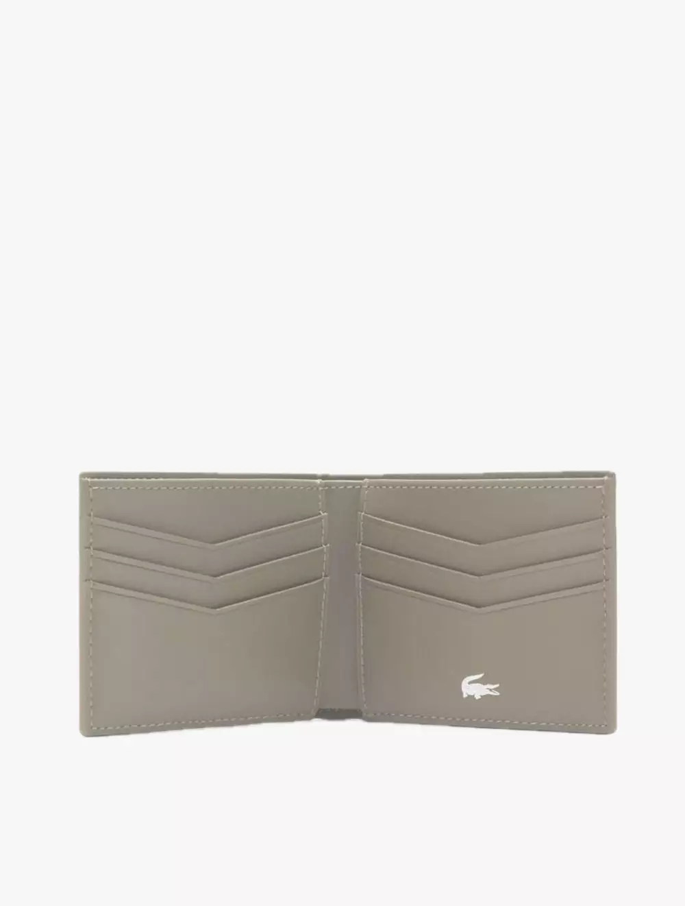 Jual Lacoste Small Ossian Leather Billfold Green Original 2025
